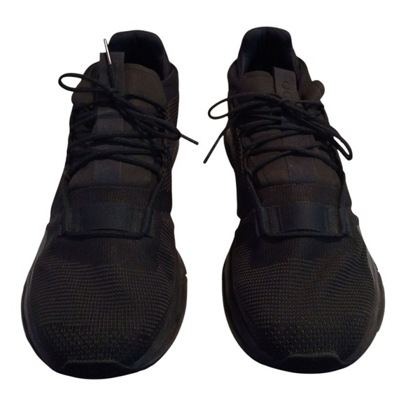 On‎ Running Men\'s 12.5 Cloudnova Athletic Sneakers Lace-Up Black Shoes main image 8